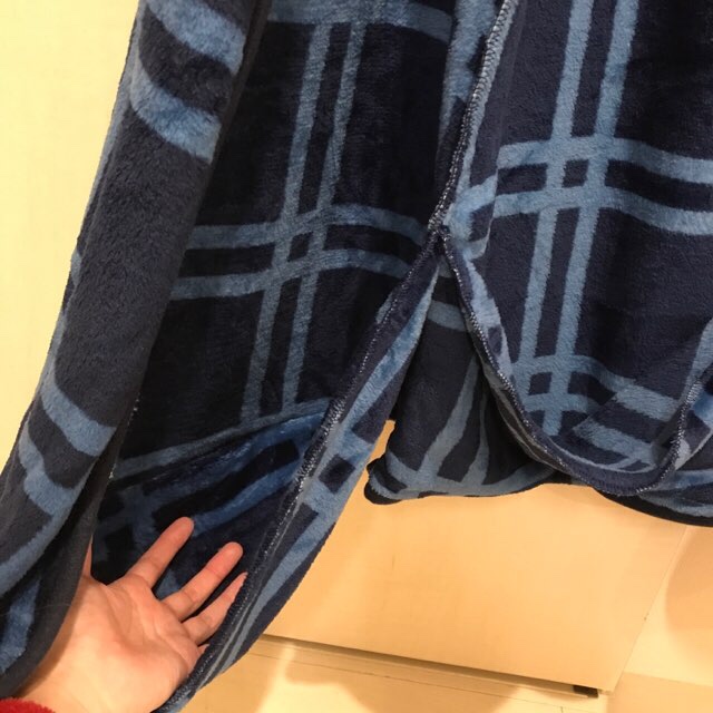 ニトリの着る毛布ポケット付き【レビュー】画像