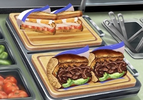 クッキングフィーバー、サンドイッチショップの画像